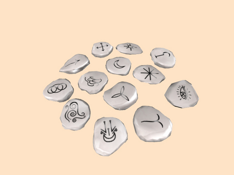 Second Life Marketplace - .10 [ kunst ] - Runes / white